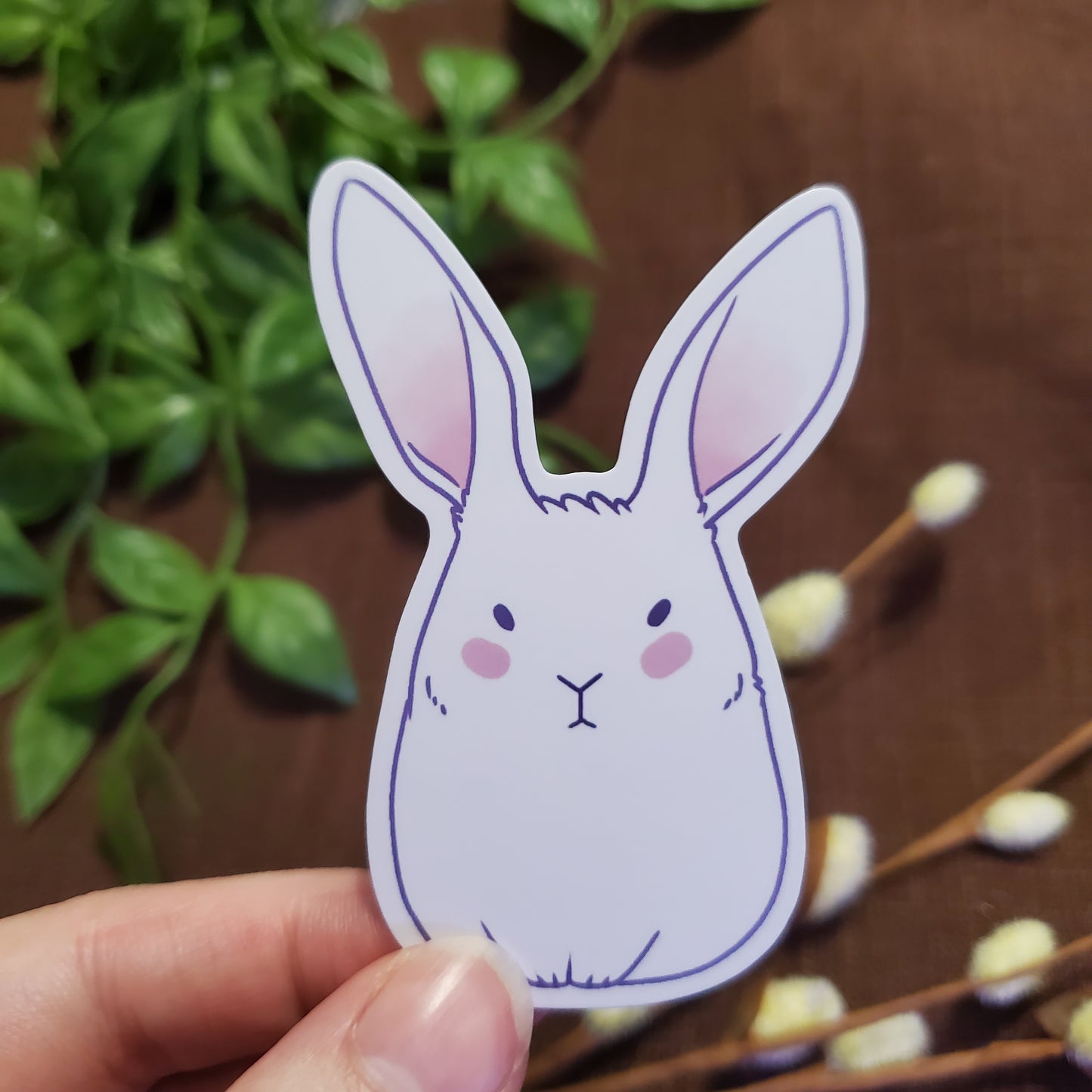 White Rabbit Sticker
