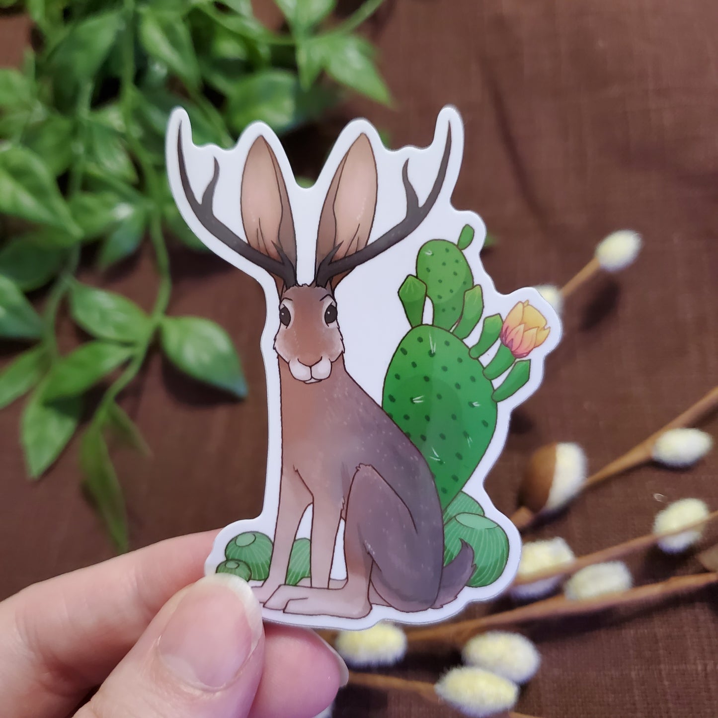 Southwest Jackalope Sticker