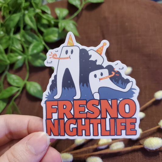 Fresno Nightlife Sticker