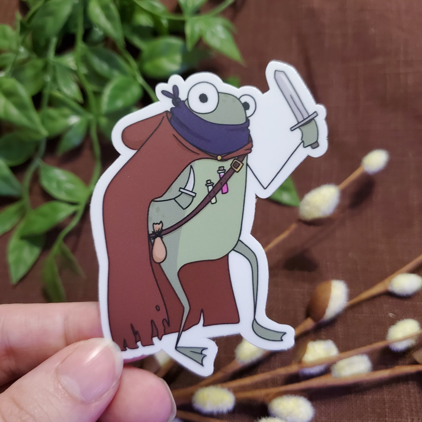 Rogue Frog Sticker