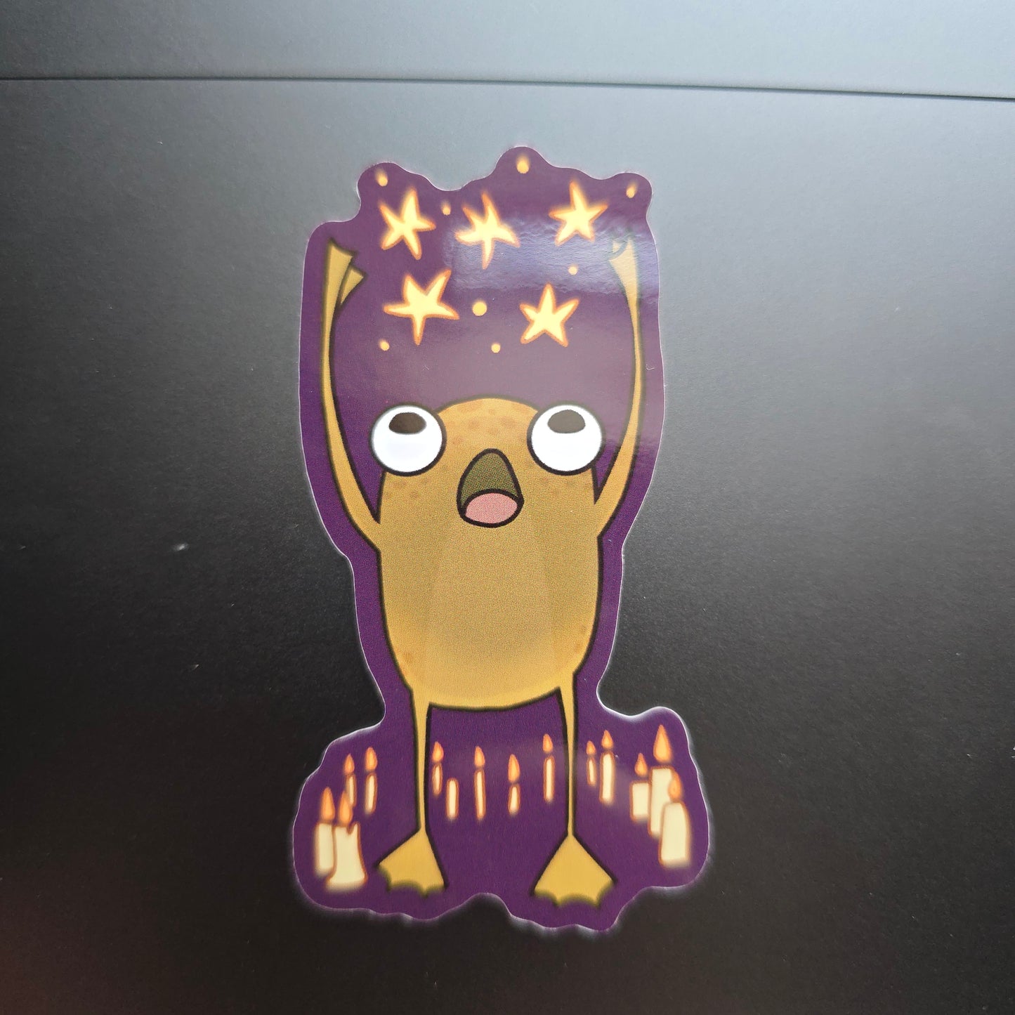 Frog Summoning Stars Sticker