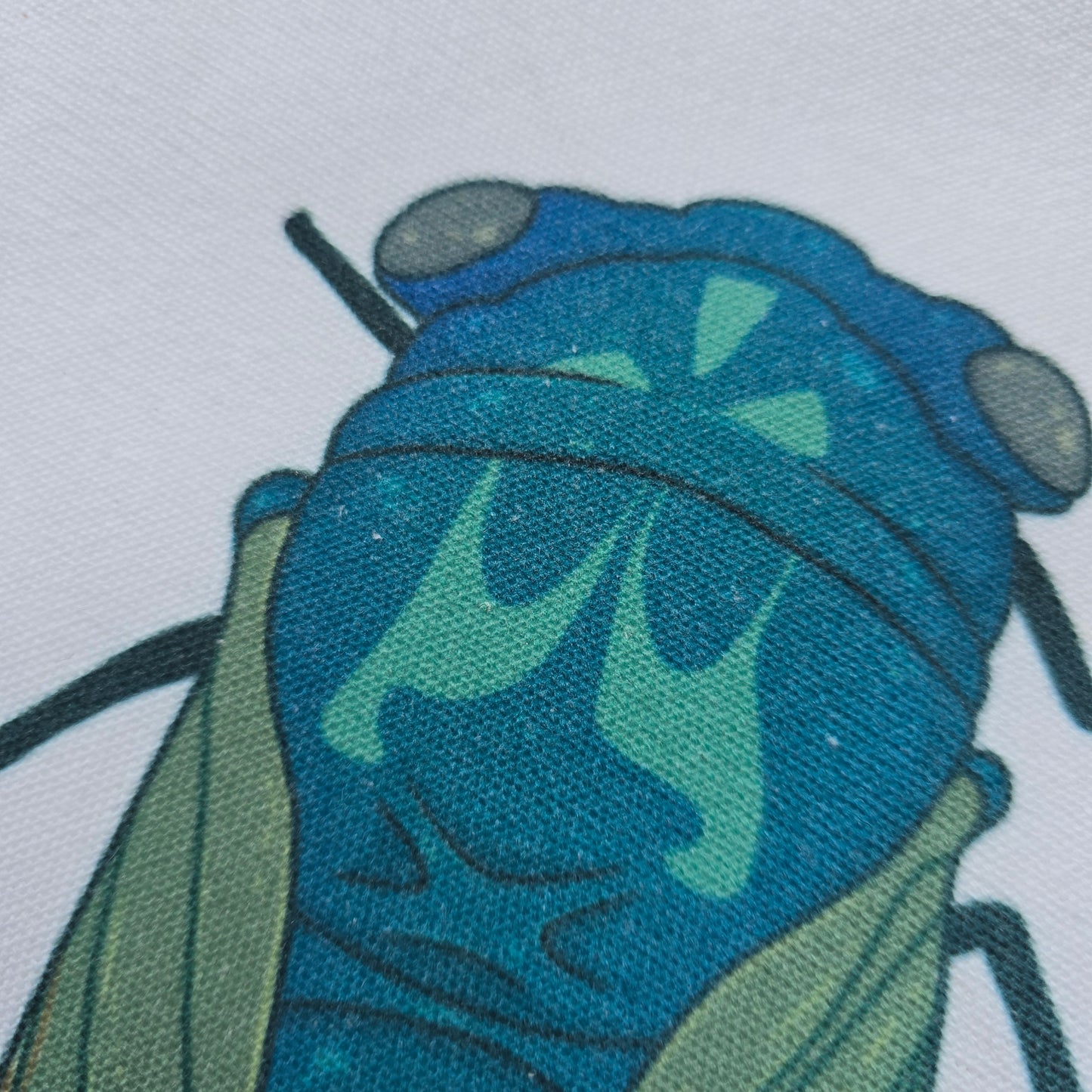 Cicada Tote Bag 12"x14"