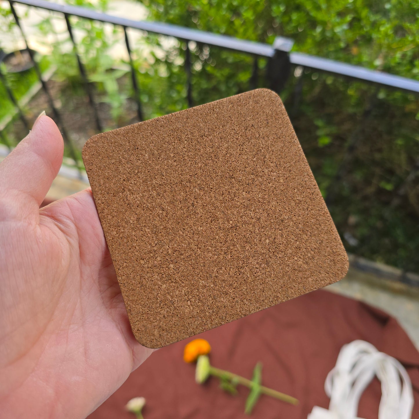 Summer Cicada Wooden Coaster