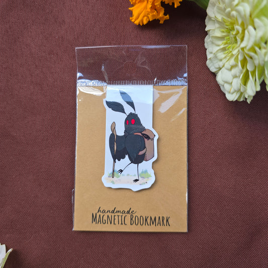 Adventurous Mothman Bookmark