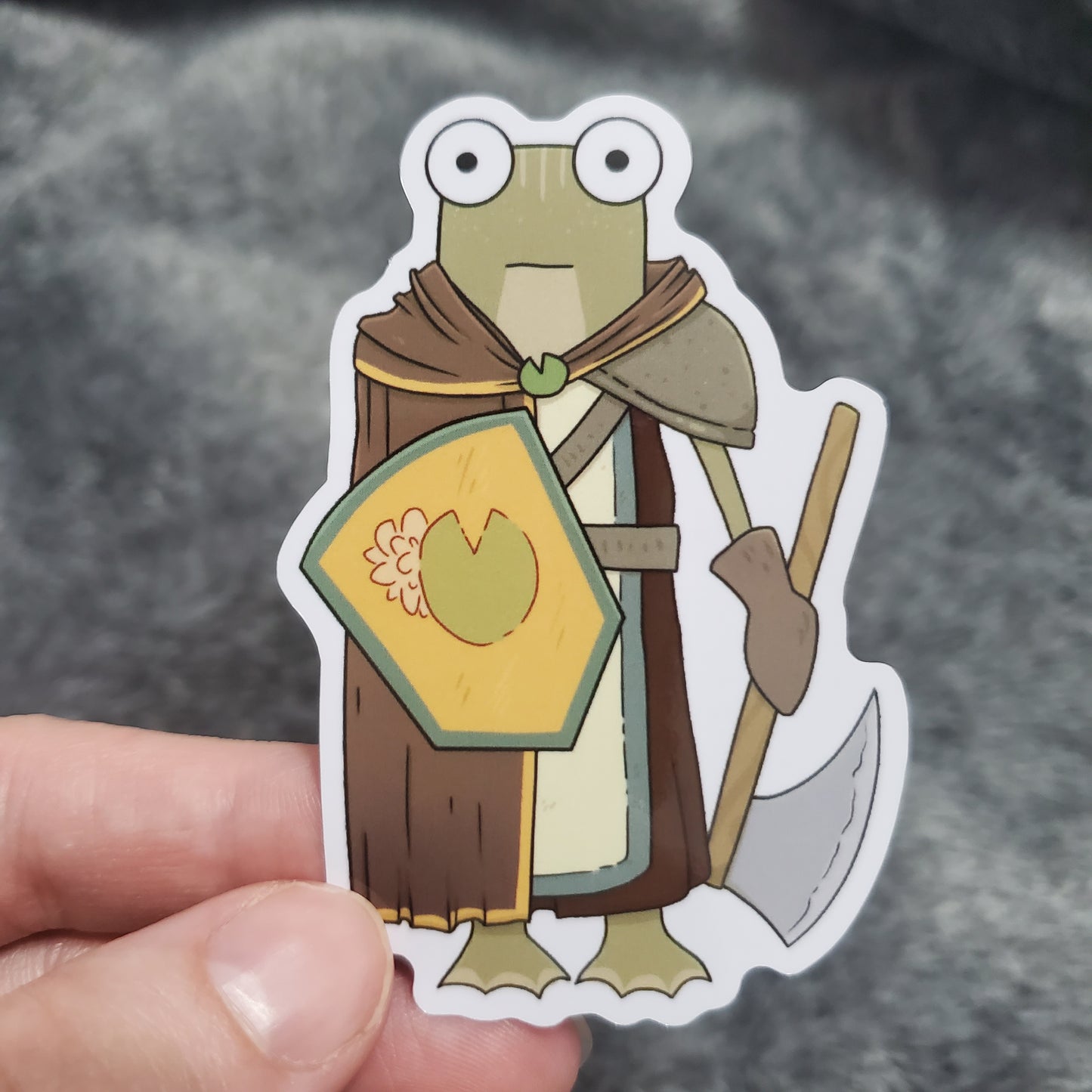 Tank Frog Sticker