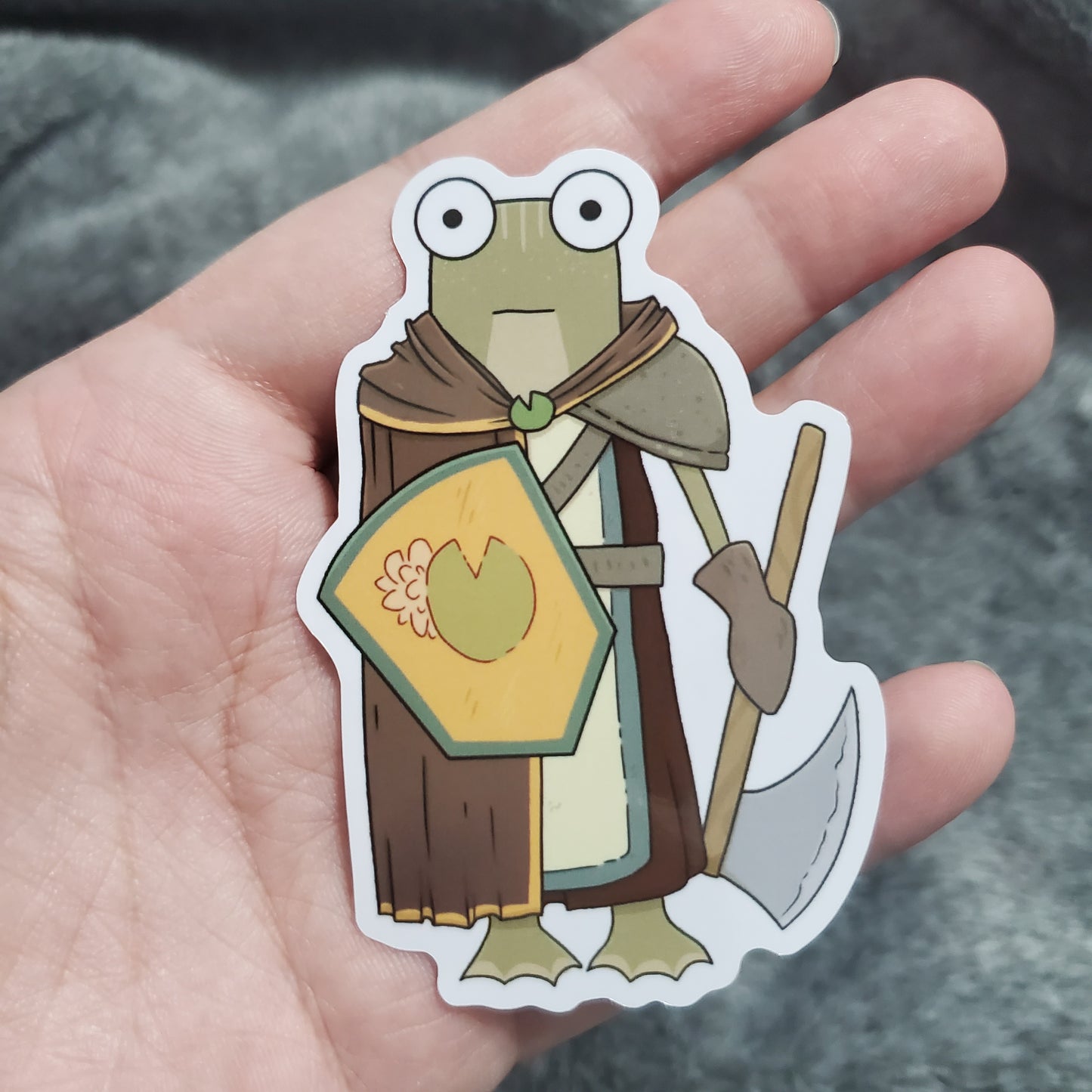 Tank Frog Sticker