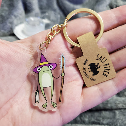 Wizard Frog Keychain/Charm