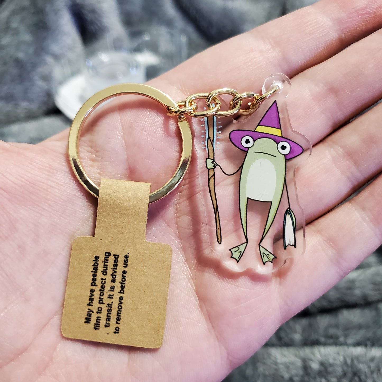 Wizard Frog Keychain/Charm