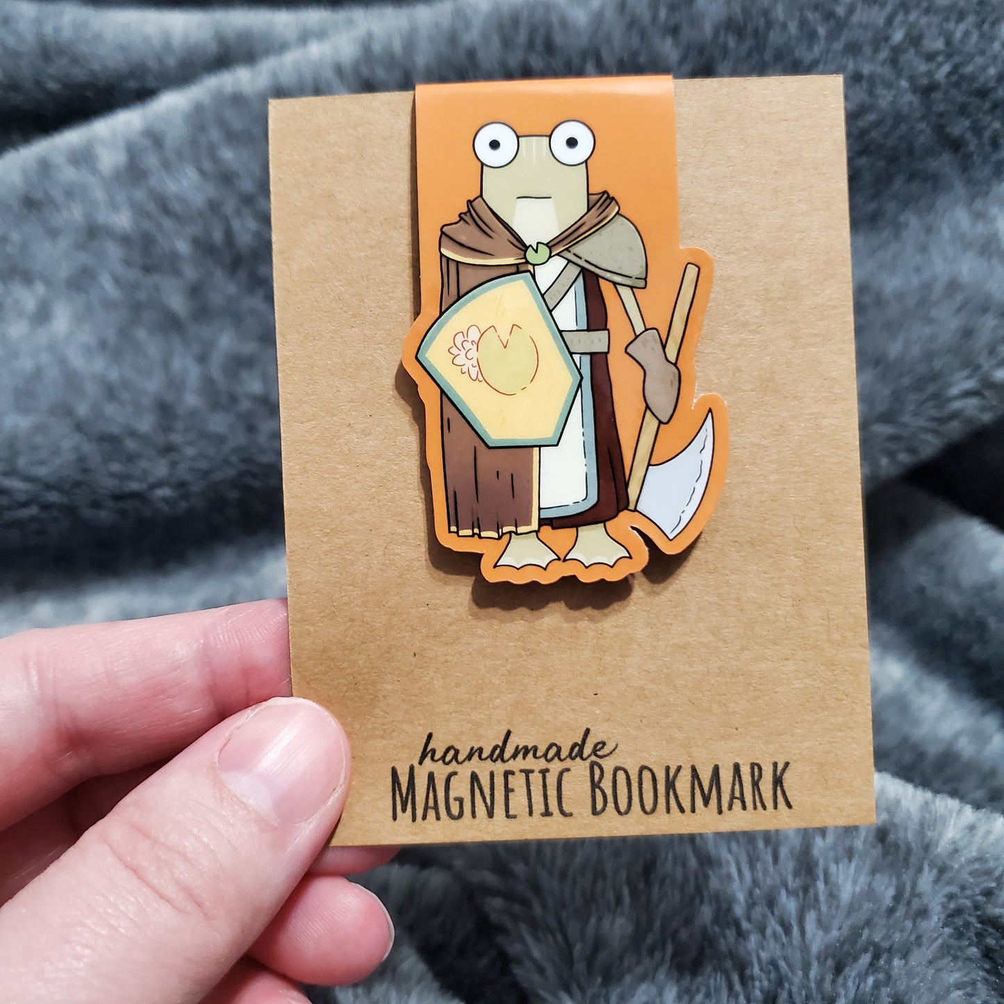 Tank Frog Magnetic Bookmark