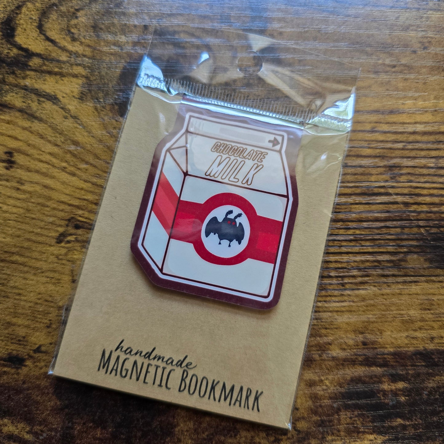 Mothman Milk Magnetic Bookmark