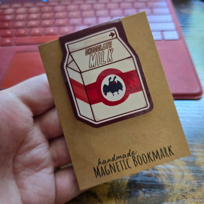 Mothman Milk Magnetic Bookmark