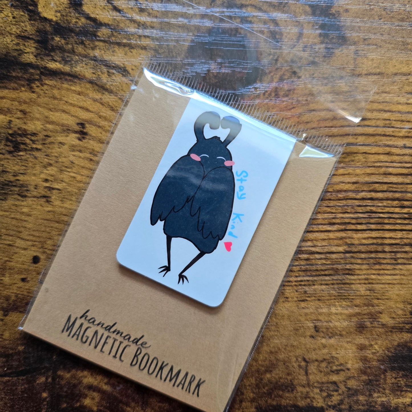 Stay Kind Mothman Magnetic Bookmark