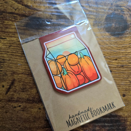 Pumpkin Milk Magnetic Bookmark