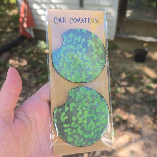 Duckweed Car Coasters