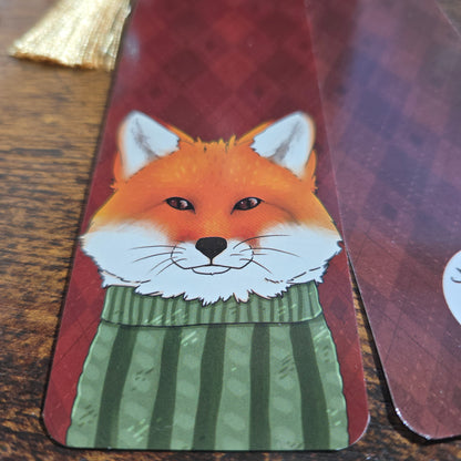 Cozy Fox Bookmark 2x6