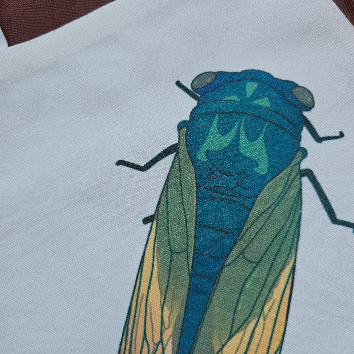 Cicada Tote Bag 12"x14"