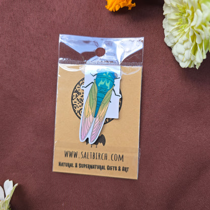 Cicada Magnetic Bookmark