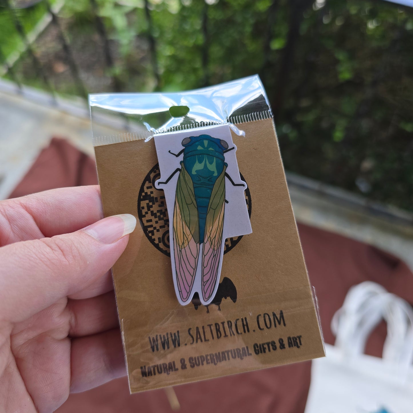 Cicada Magnetic Bookmark