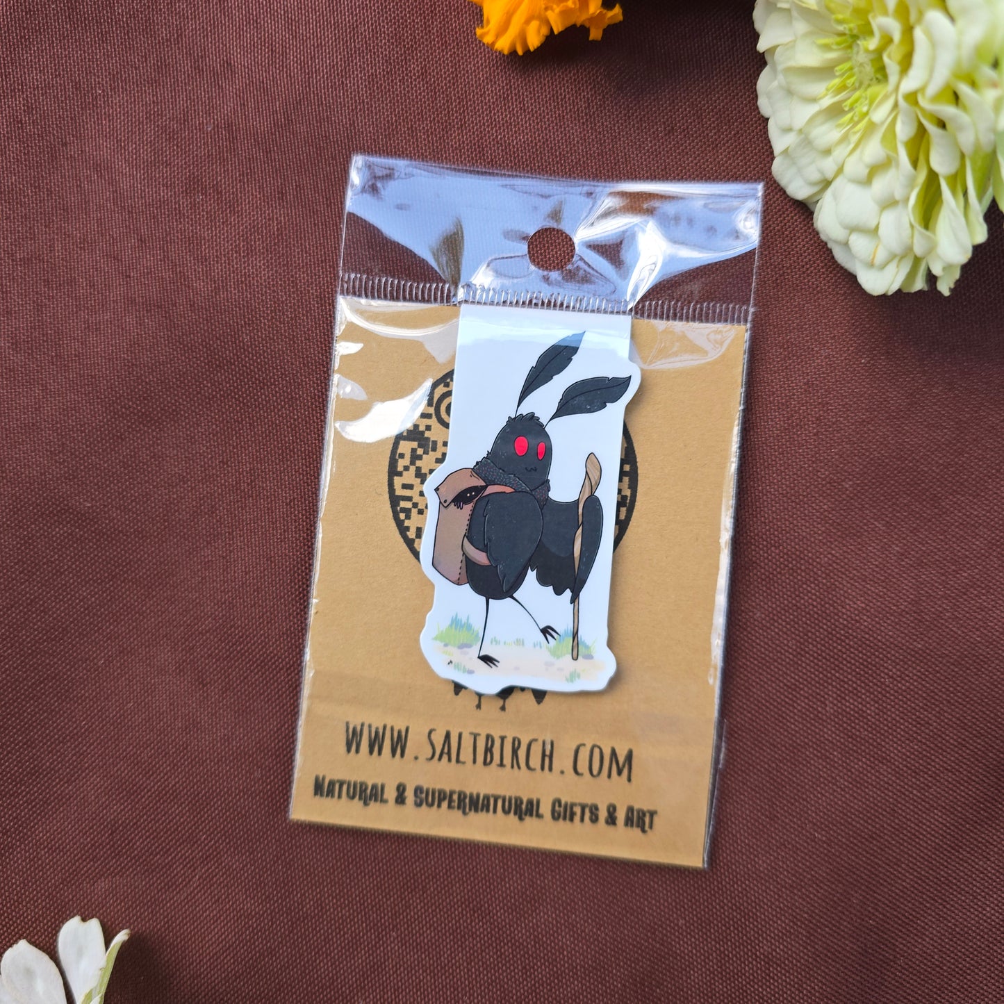 Adventurous Mothman Bookmark