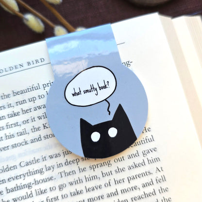 What Smutty Book? Cat Magnetic Bookmark