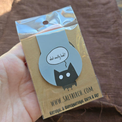 What Smutty Book? Cat Magnetic Bookmark