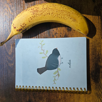 Lovely Winter Junco Notebook