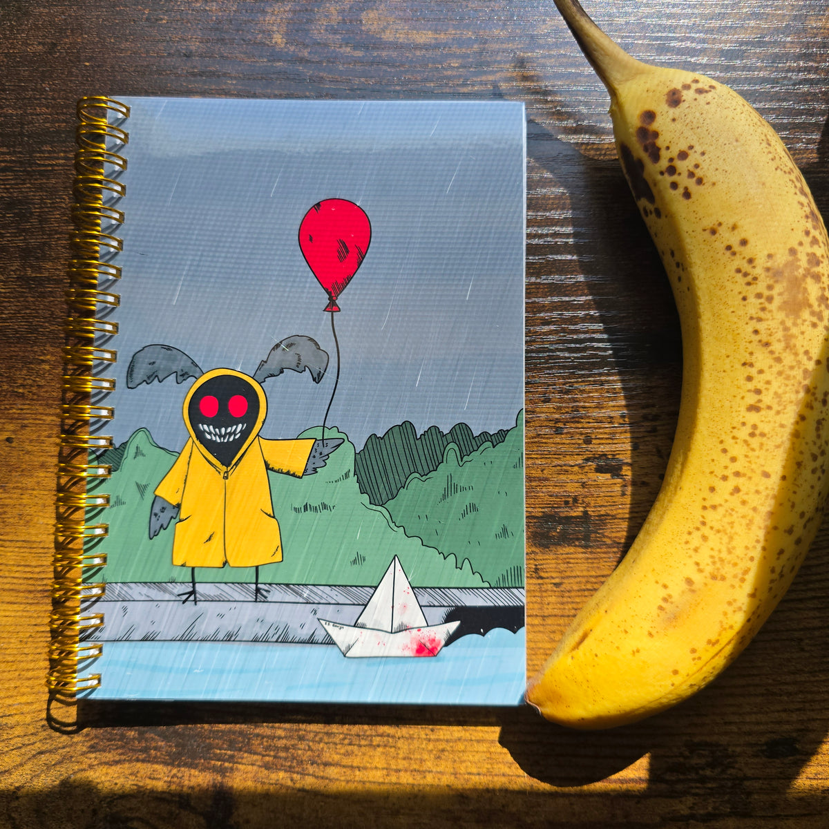 Creepy Mothman Notebook