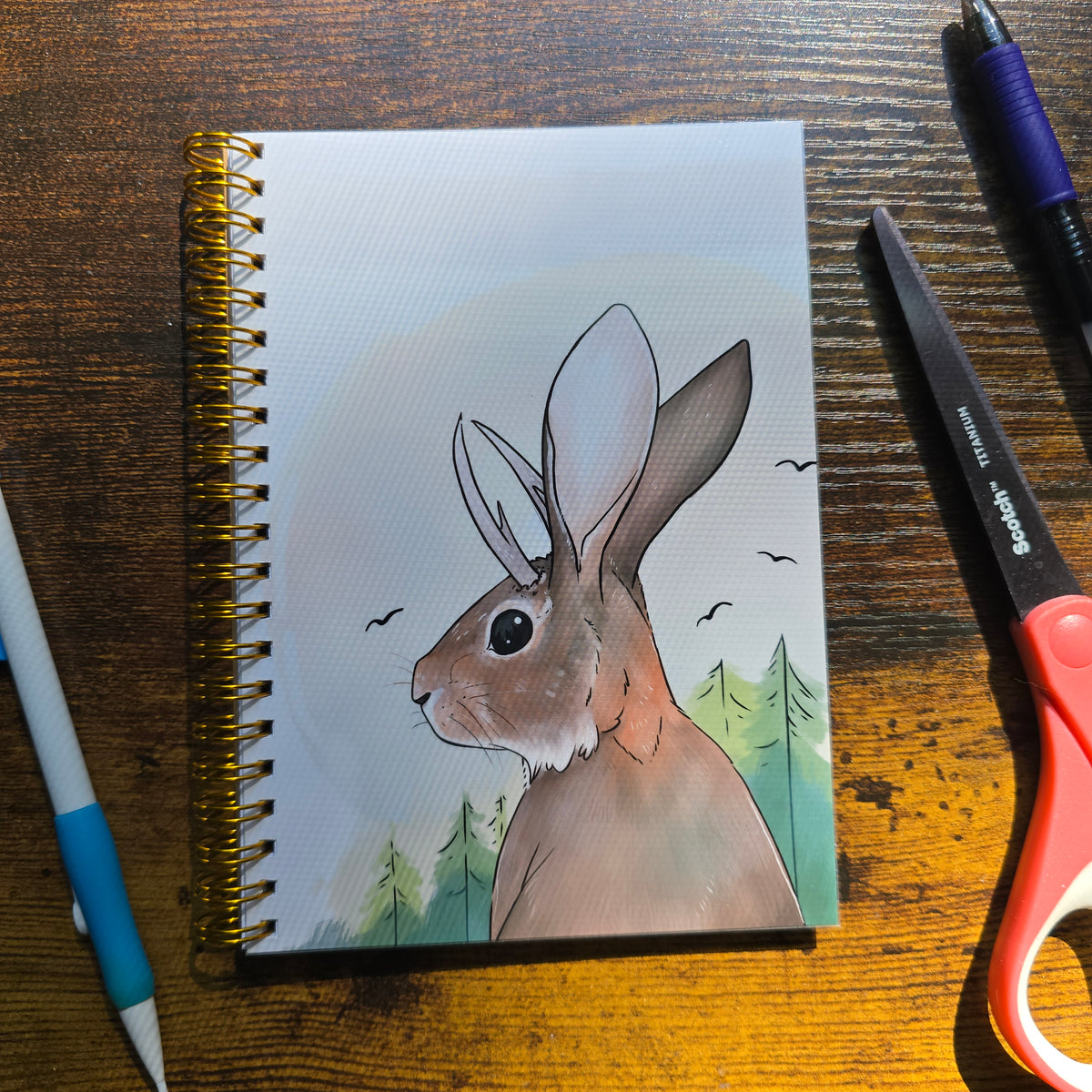 Midwestern or Appalachian Jackalope Notebook