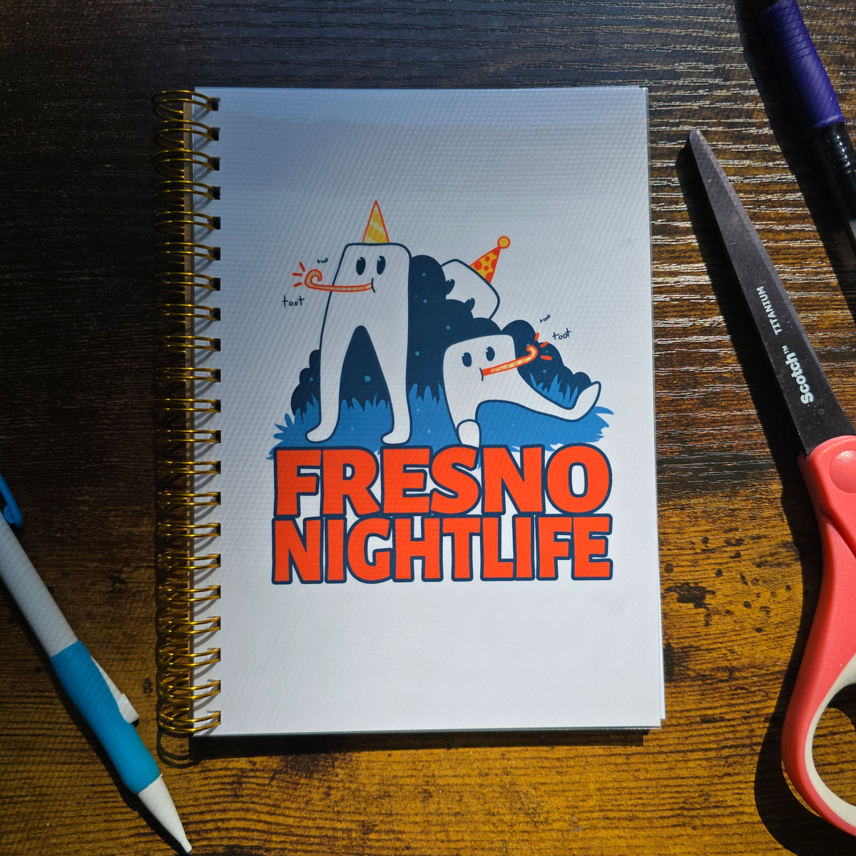 Fresno Nightcrawler Notebook