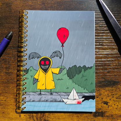 Creepy Mothman Notebook
