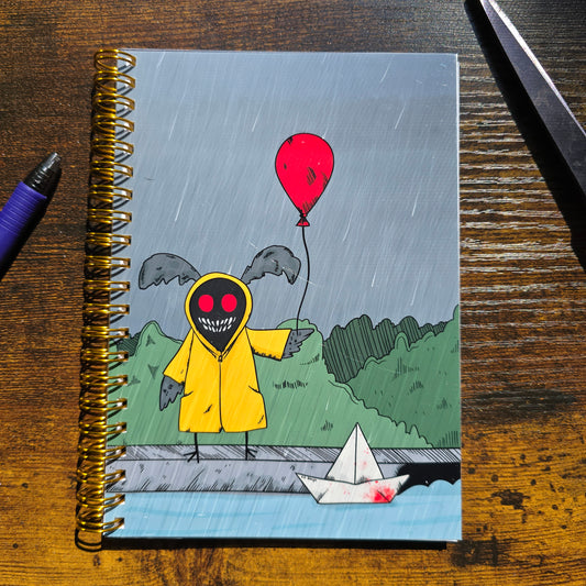 Creepy Mothman Notebook