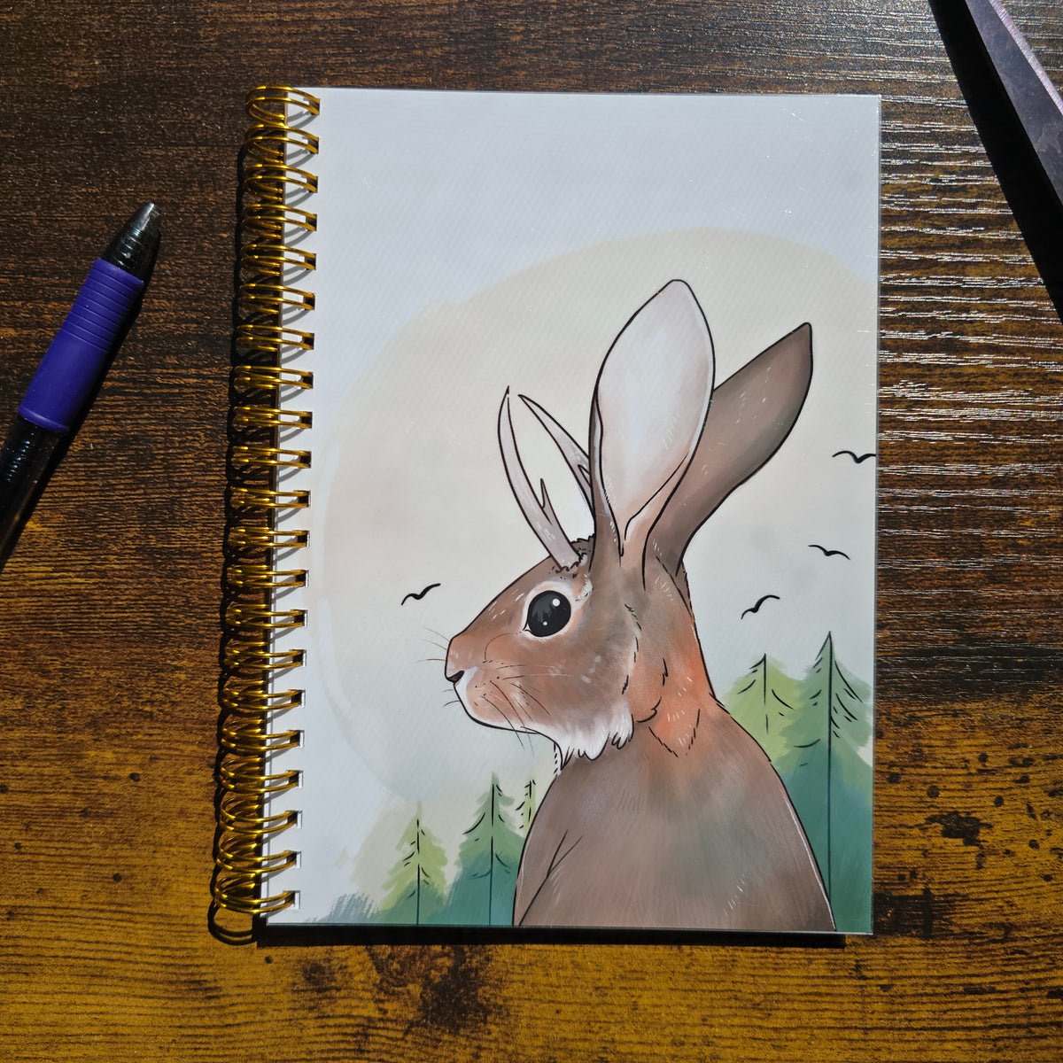 Midwestern or Appalachian Jackalope Notebook