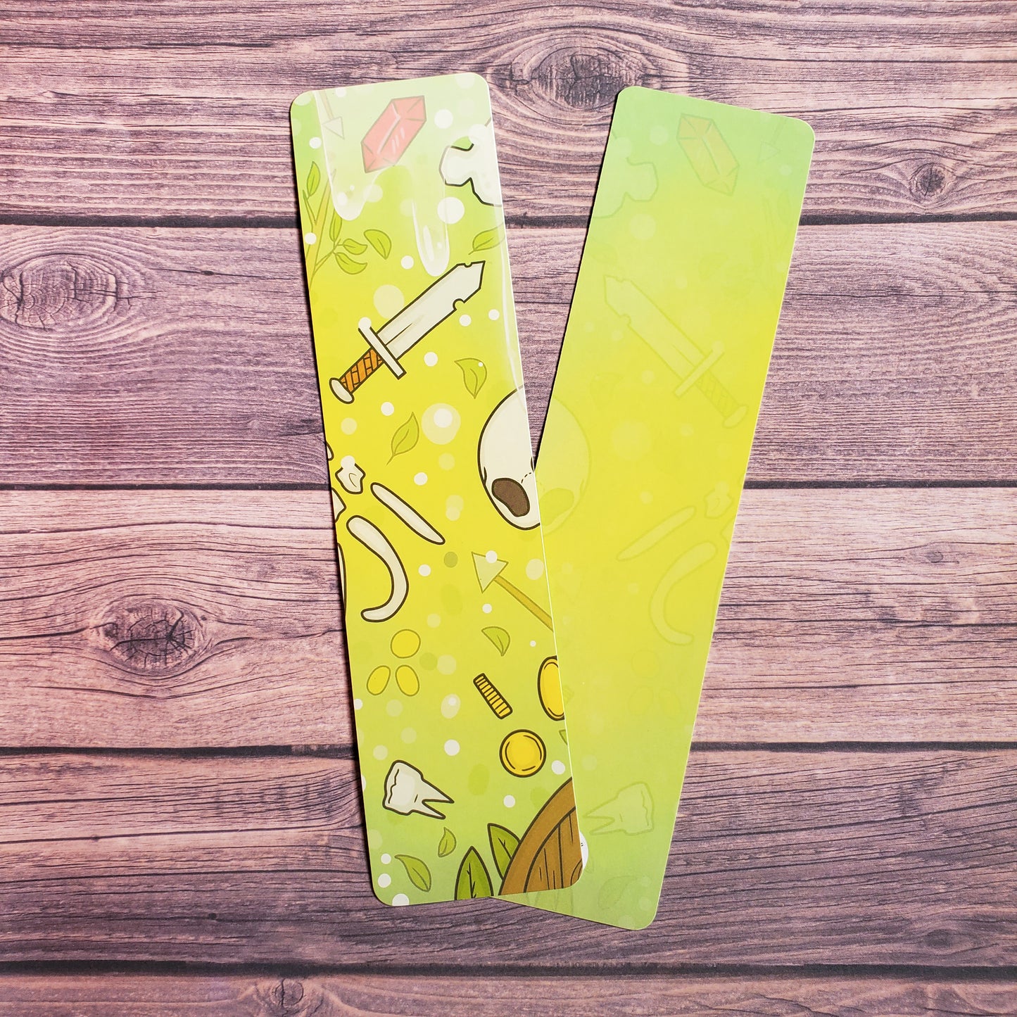 2x8 Gelatin Cube Bookmark