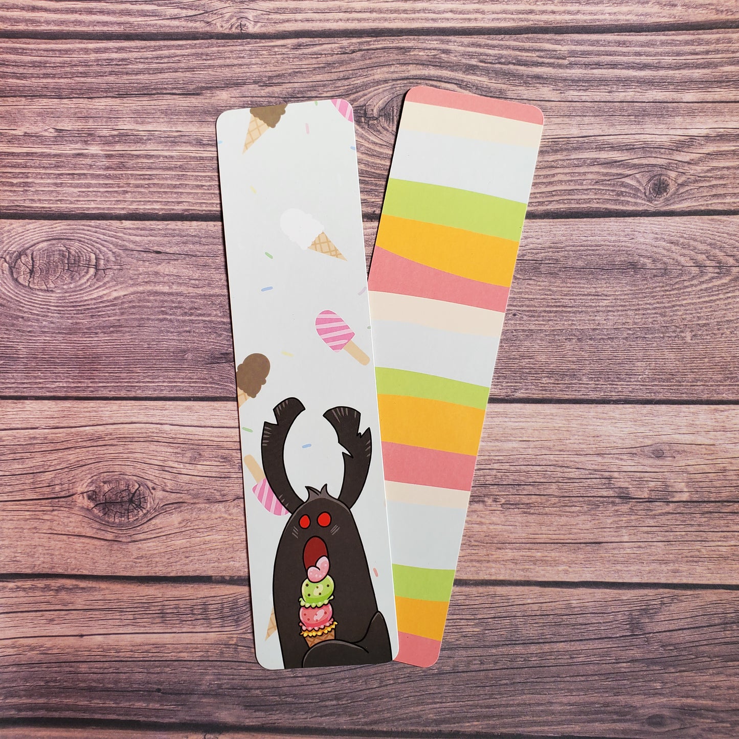 2x8 Summer Mothman Bookmark