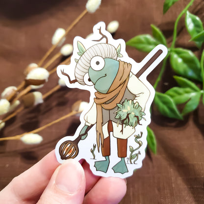 Druid Frog Sticker