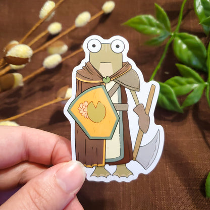 Tank Frog Sticker