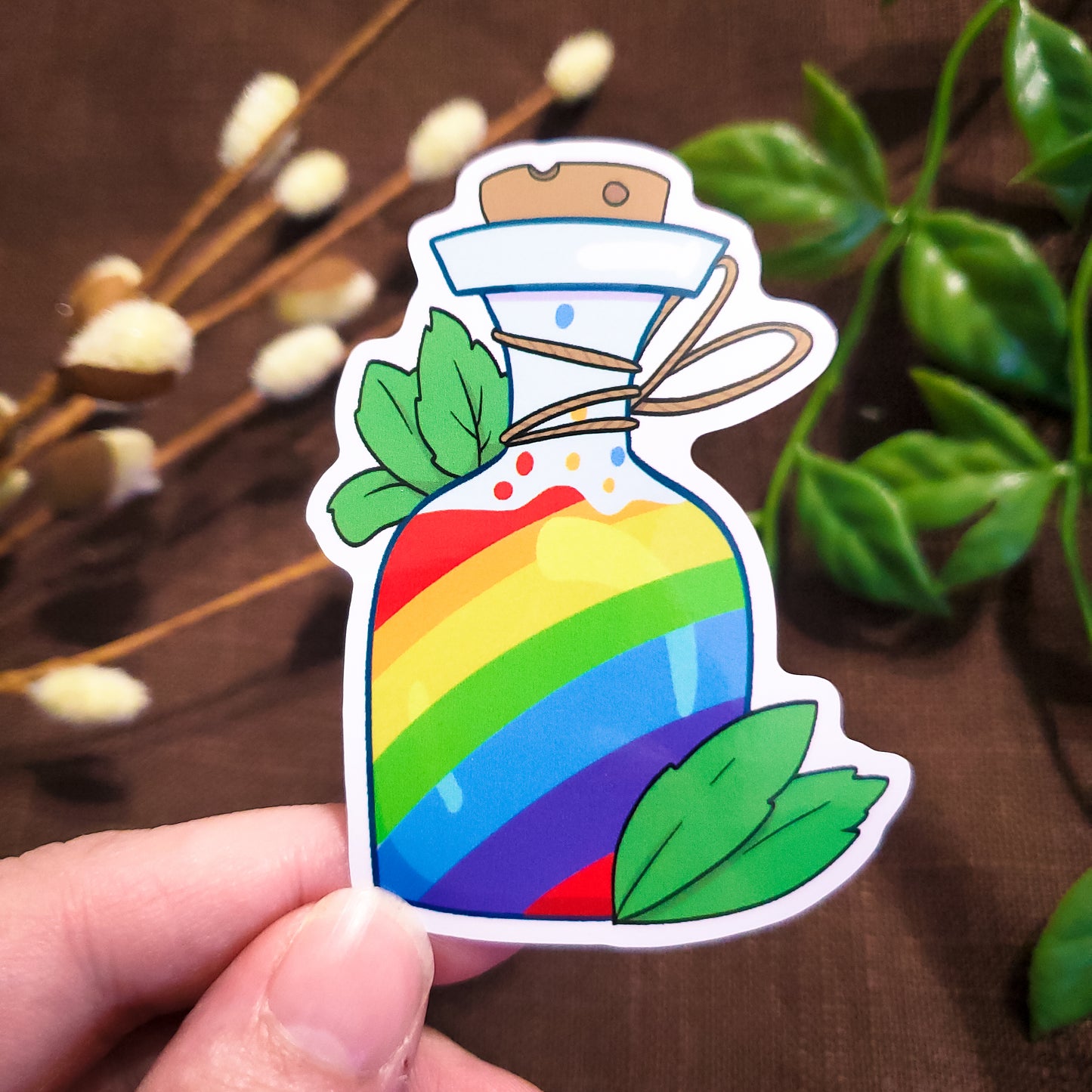 Rainbow Potion Sticker