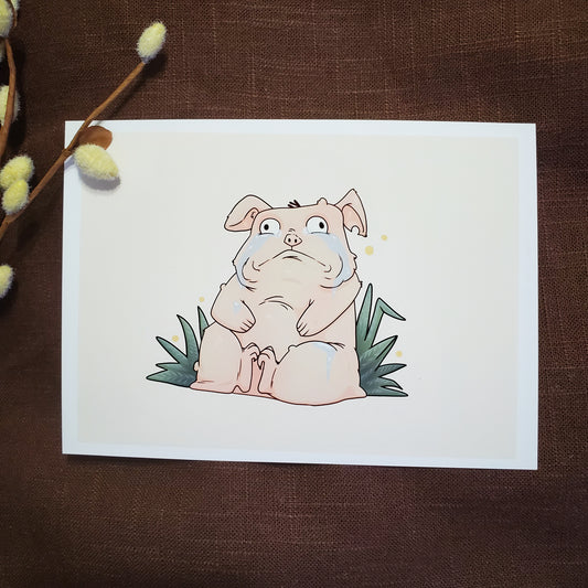 5x7 Squonk Art Print