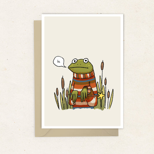 5x7 Loveland Frogman Greeting Card